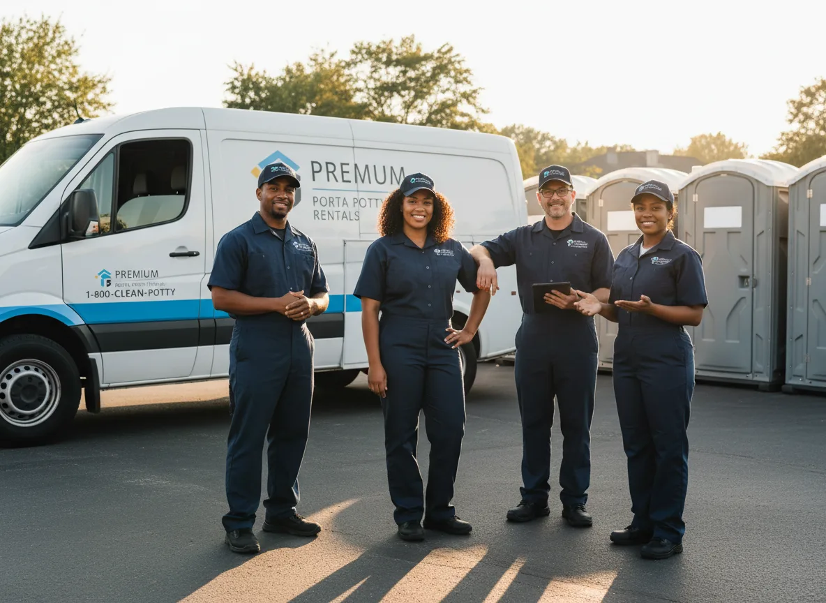 VIP Portable Toilets company in Bannock, OH